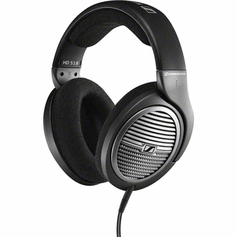 Sennheiser HD 518 Over Ear Headphones - Black Bild 1