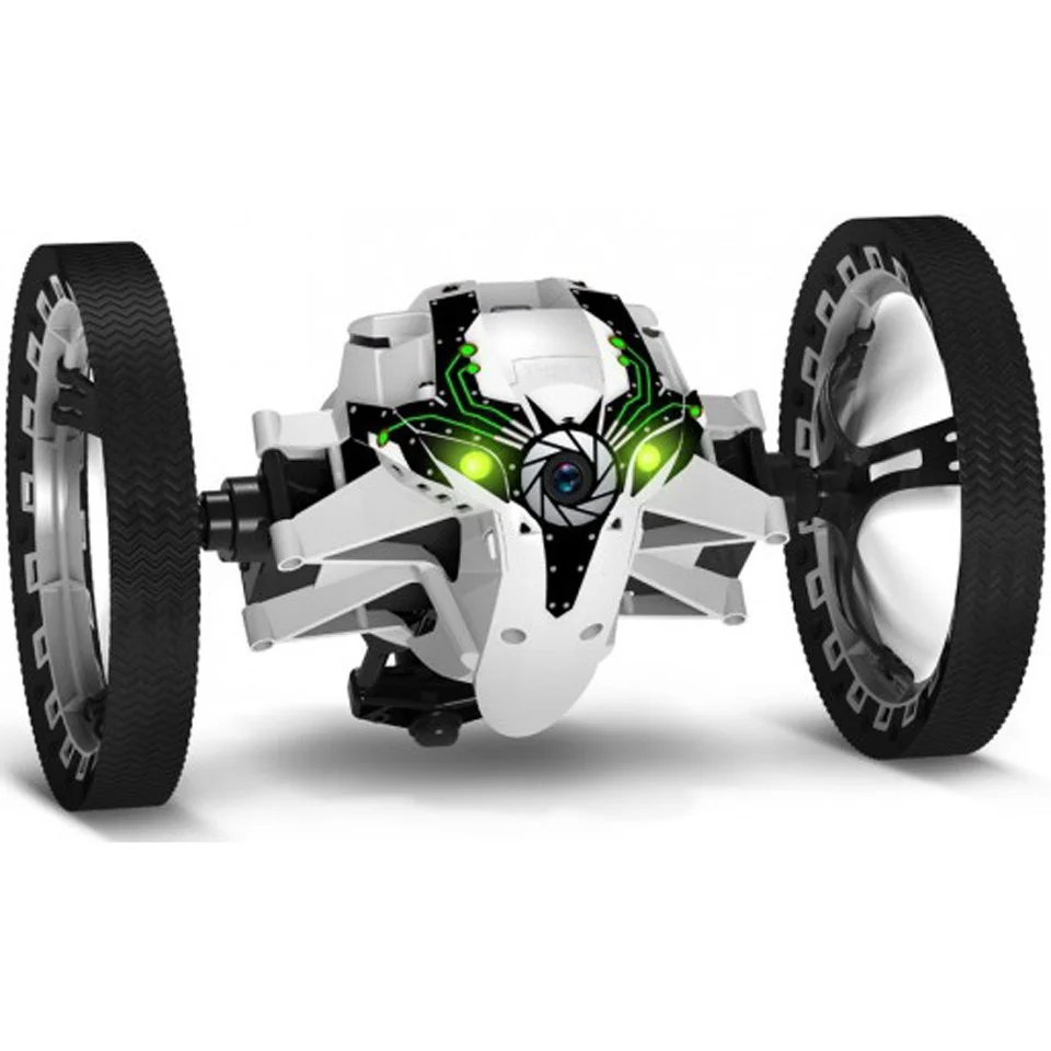 Parrot Minidrone Jumping Sumo 'Insectoid' (Live Video Streaming and Recording) - White Bild 1