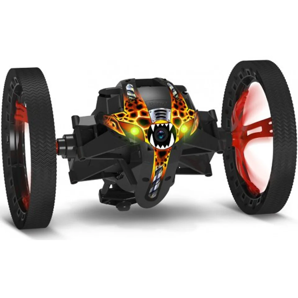 Parrot Minidrone Jumping Sumo 'Insectoid' (Live Video Streaming and Recording) - Black Bild 1