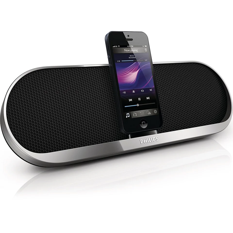 Philips DS7580/10 Docking Speaker - Silver Bild 1