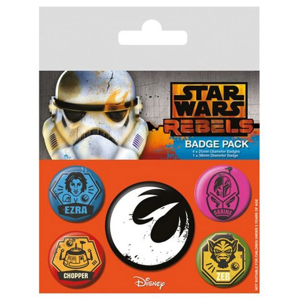 Star Wars Rebels - Badge Pack Bild 1