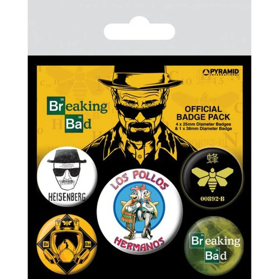 Breaking Bad Los Pollos Hermanos - Badge Pack Bild 1