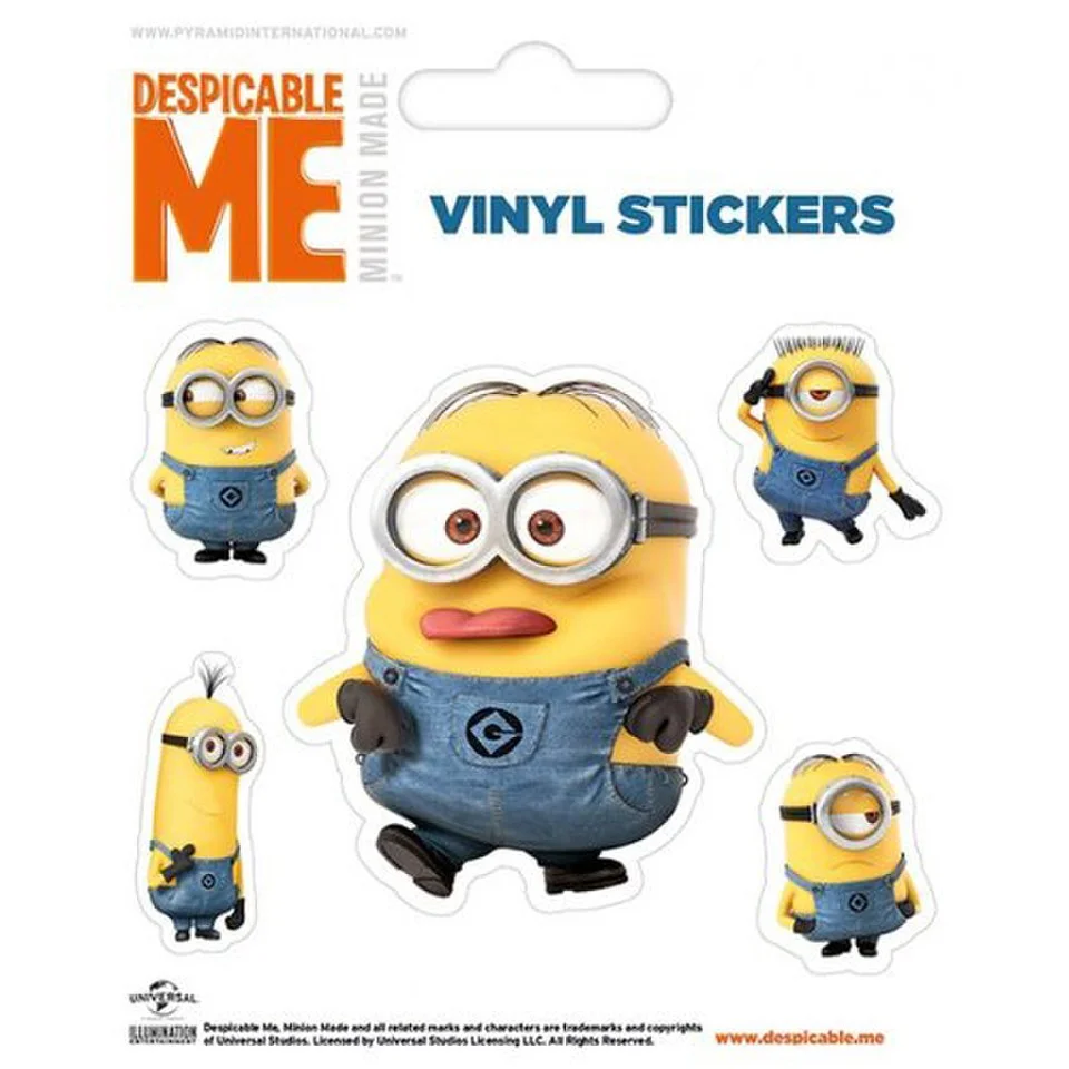 Despicable Me Rendered Minion - Sticker Bild 1