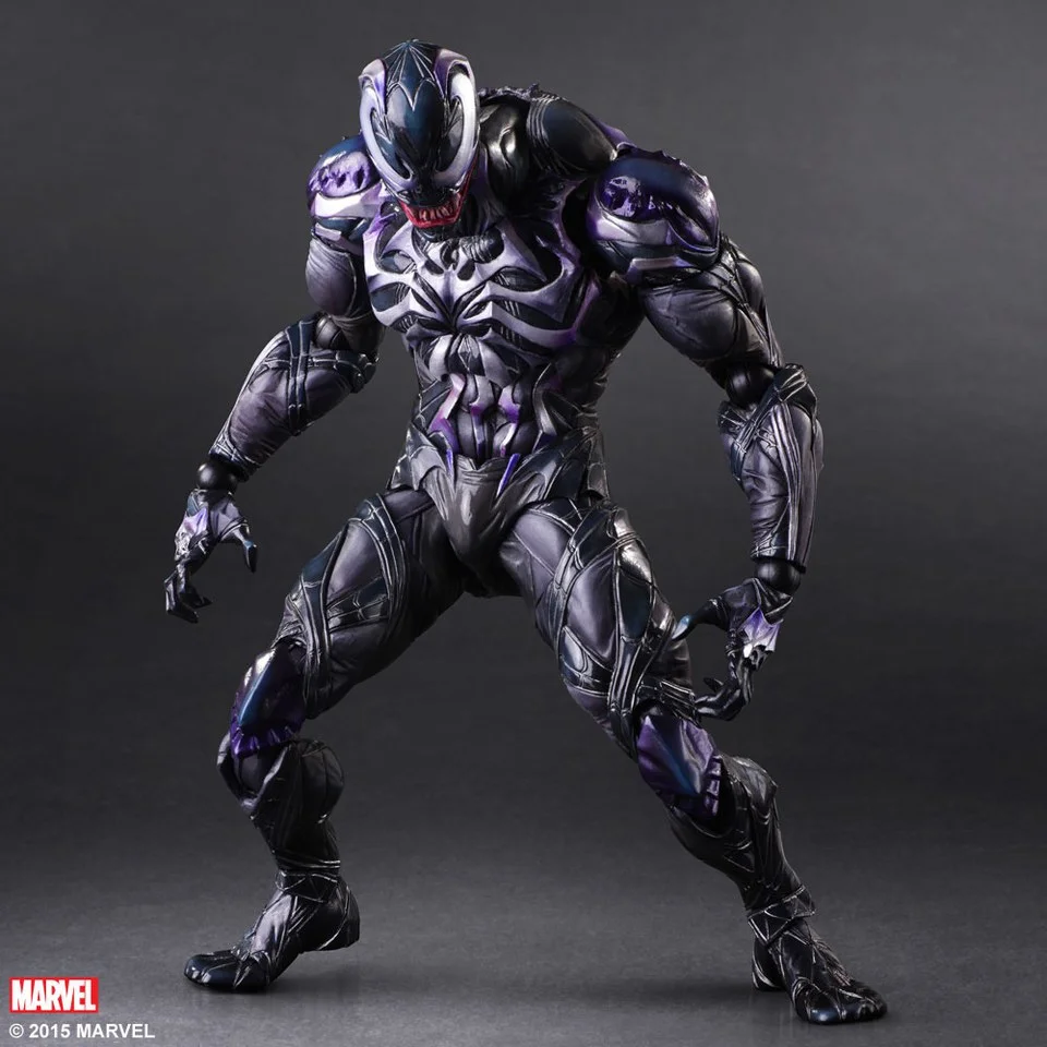 Square Enix Marvel Comics Venom Variant Play Arts Kai Figure Bild 1