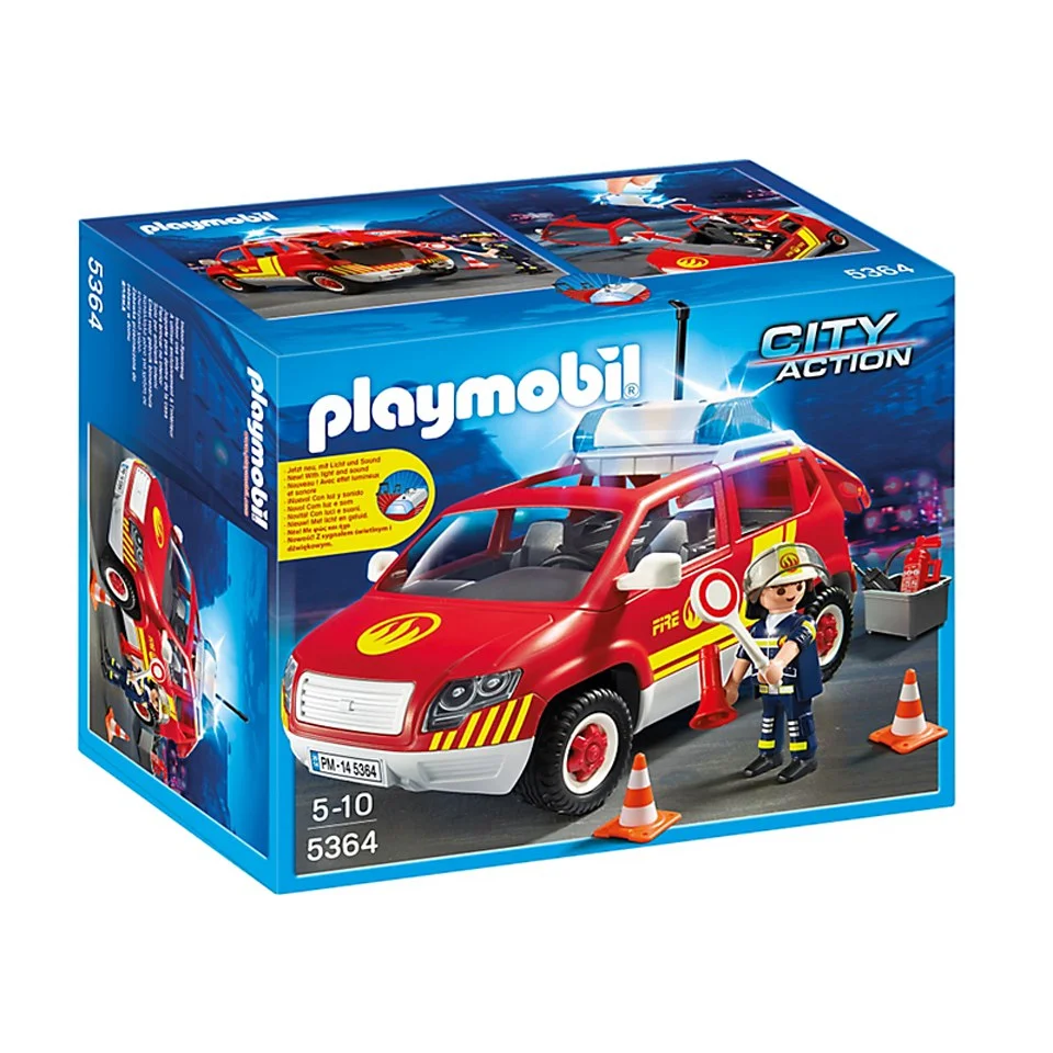 Playmobil Brandmeisterfahrzeug mit Licht und Sound (5364) Bild 1