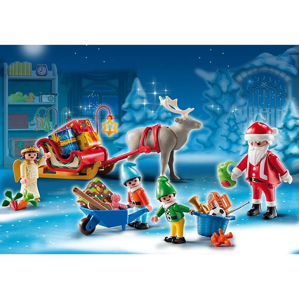 Playmobil Advent Calendar Santas Workshop (5494) Bild 1