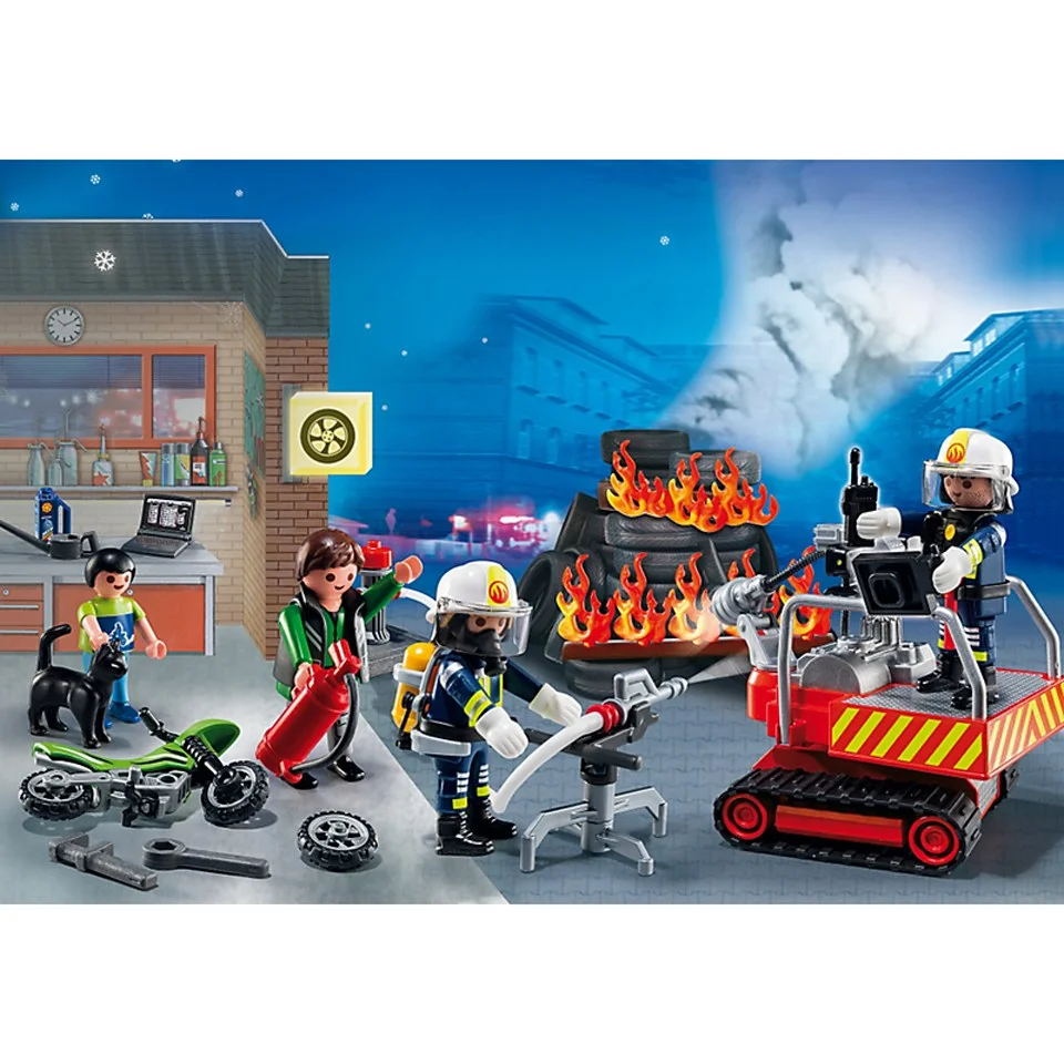 Playmobil Advent Calendar Fire Rescue Operation (5495) Bild 1