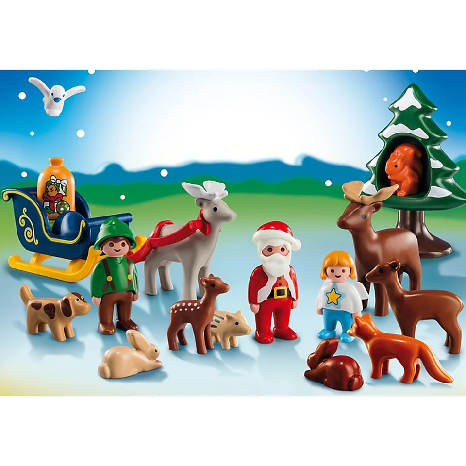 Playmobil Advent Calendar 1.2.3 Animals in the Forest (5497) Bild 1