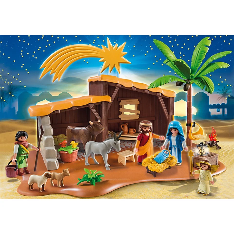 Playmobil Nativity Stable with Manger (5588) Bild 1