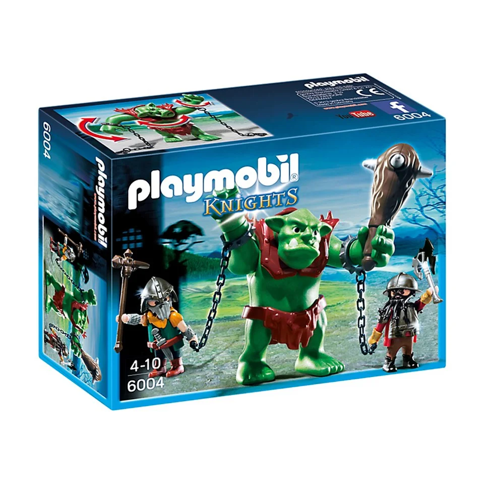 Playmobil riesentroll mit zwergenkaempfern (6004) Bild 1