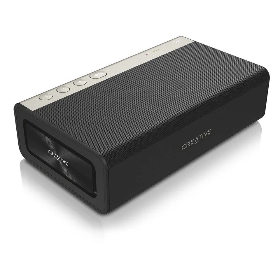 Creative Sound Blaster Roar 2 Bluetooth and NFC Speaker with Built-In Subwoofer - Black Bild 1