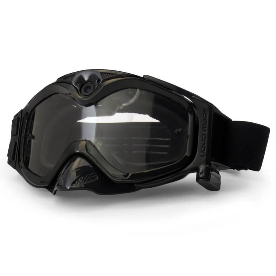 Liquid Image XSC - 384 Xtreme All Sport HD Camera and Camcorder Goggles with LCD Screen - Black Bild 1