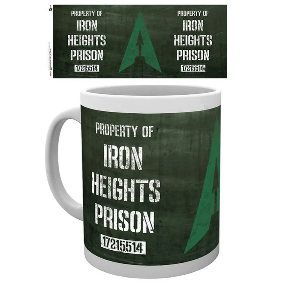 DC Comics Arrow Iron Heights Prison - Mug Bild 1