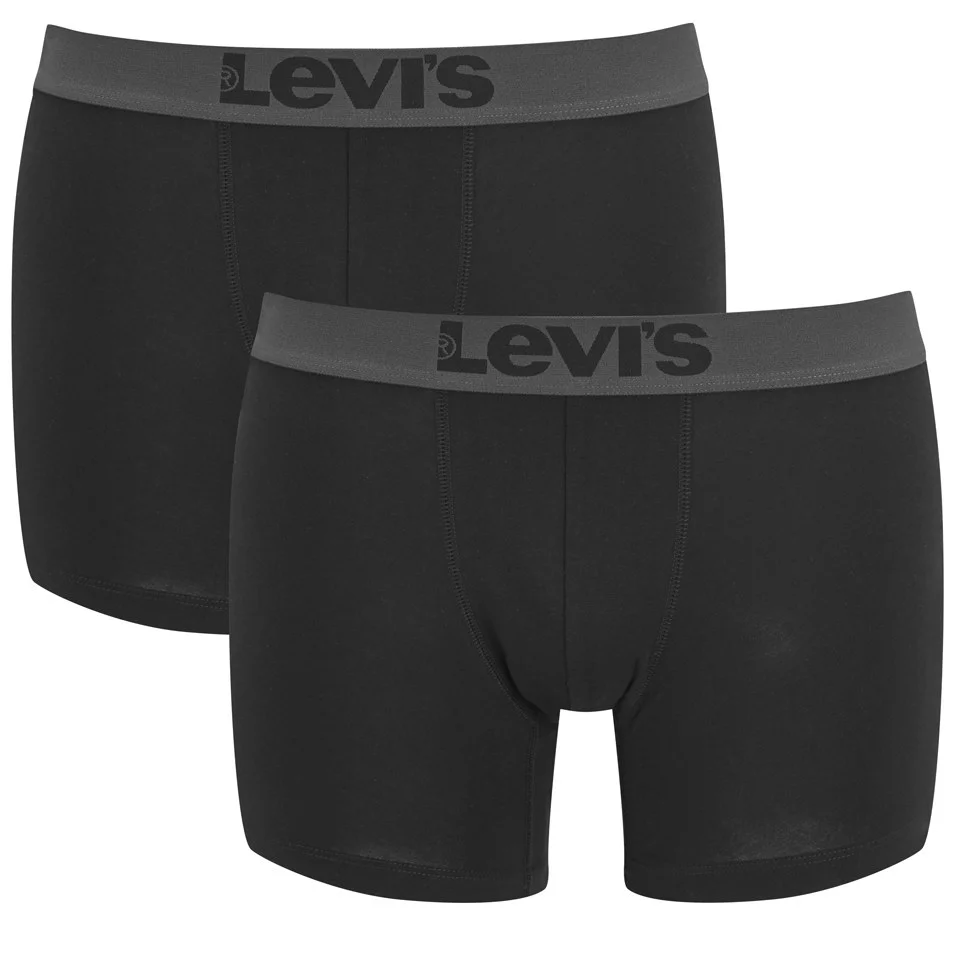 Levi's Men's 200SF 2-Pack Boxer Briefs - Jet Black - S - Schwarz Bild 1