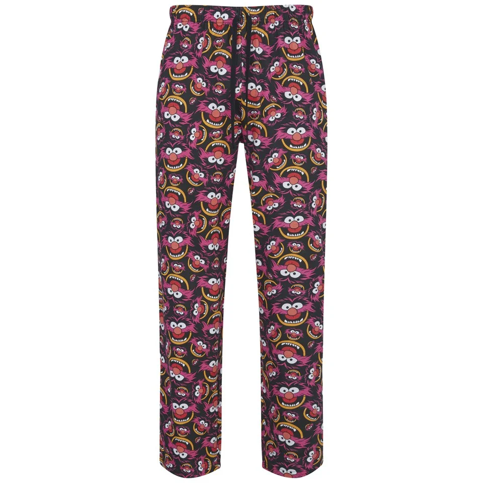 The Muppets Animal Men's All Over Print Lounge Pants - Multi - S - Bunt Bild 1