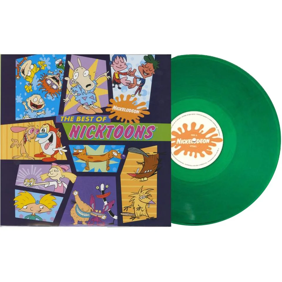 The Best of Nicktoons OST (1LP) - Zavvi Exclusive Limited Green Slime Vinyl (400 Only) Bild 1