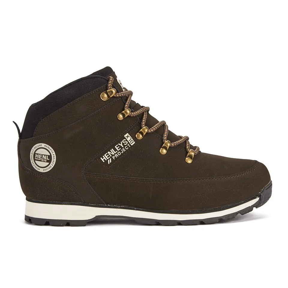 Henleys Men's Hiker Boots - Brown - UK 7 - Braun Bild 1