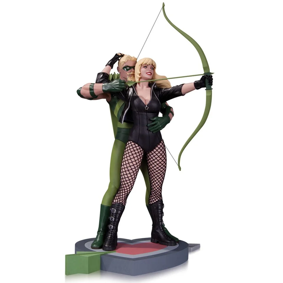 DC Collectibles DC Comics Arrow Green Arrow and Black Canary 12 Inch Statue Bild 1