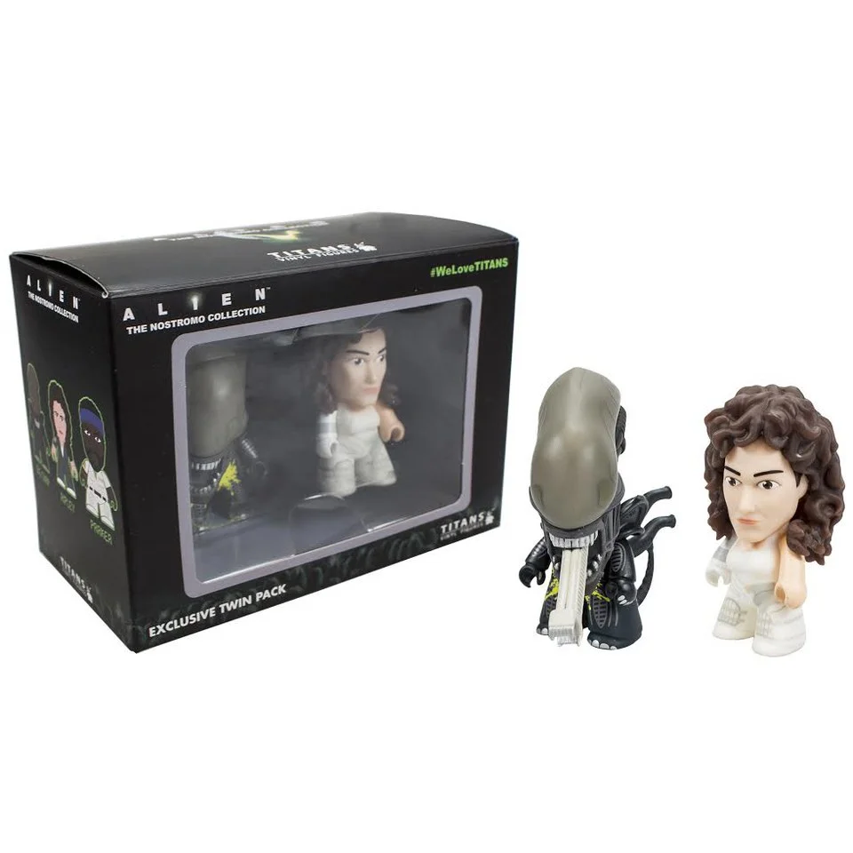 Titans Alien Ripley and Xenomorph 3 Inch Mini Figure 2-Pack Bild 1