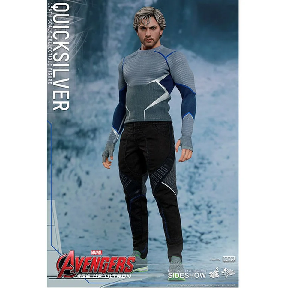 Hot Toys Marvel Avengers Age Of Ultron Quicksilver 1:6 Scale Figure Bild 1
