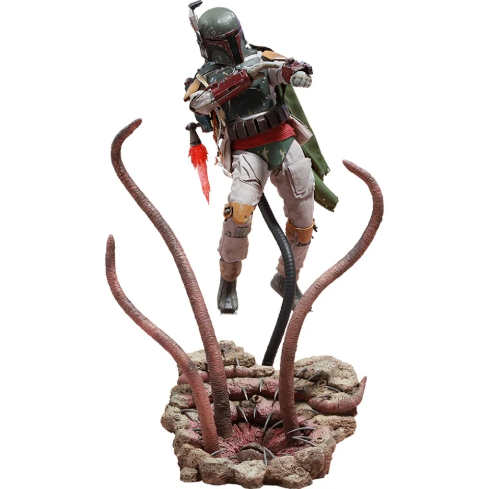 Hot Toys Star Wars Return Of The Jedi Boba Fett Deluxe Version 1:6 Scale Figure Bild 1