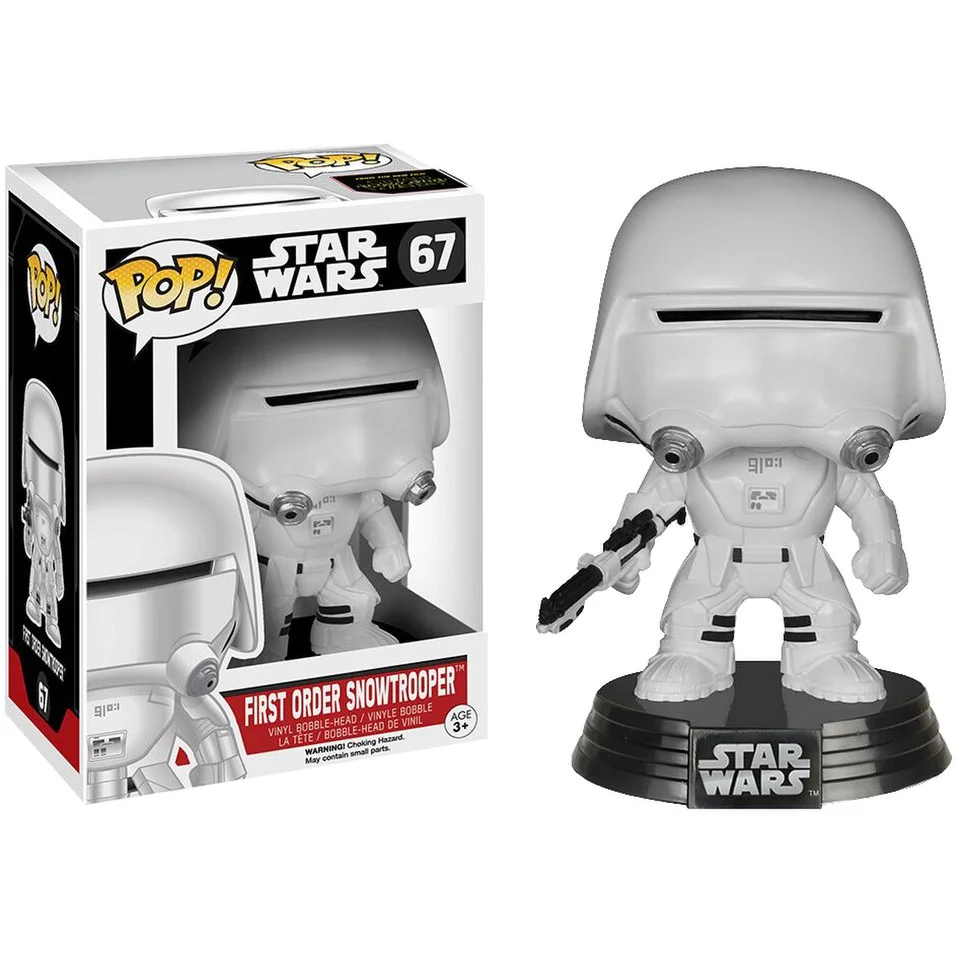 Star Wars: Das Erwachen der Macht (The Force Awakens) First Order Snowtrooper Pop! Vinyl Figur Bild 1