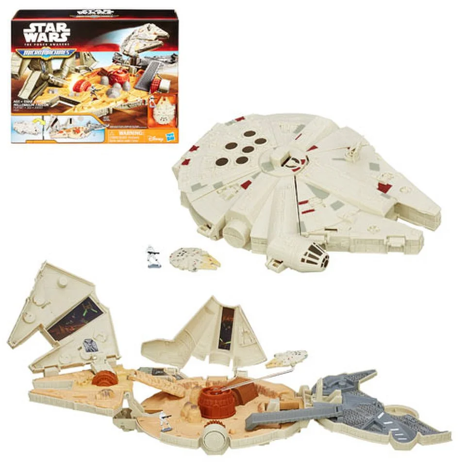 Star Wars The Force Awakens Micro Machines Millenium Falcon Set Bild 1