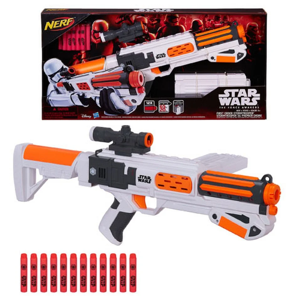 Star Wars The Force Awakens First Order Stormtrooper NERF Rifle Bild 1