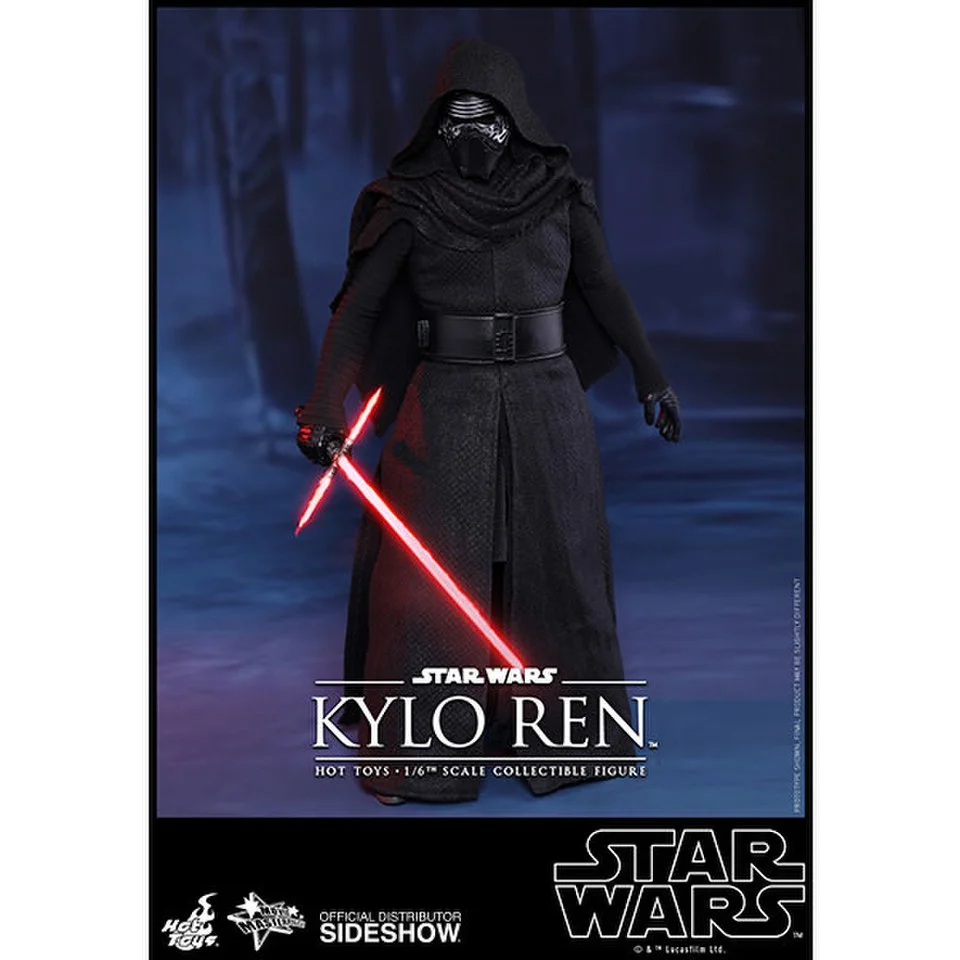 Hot Toys Star Wars: The Force Awakens - Kylo Ren - Sixth Scale Figure Bild 1