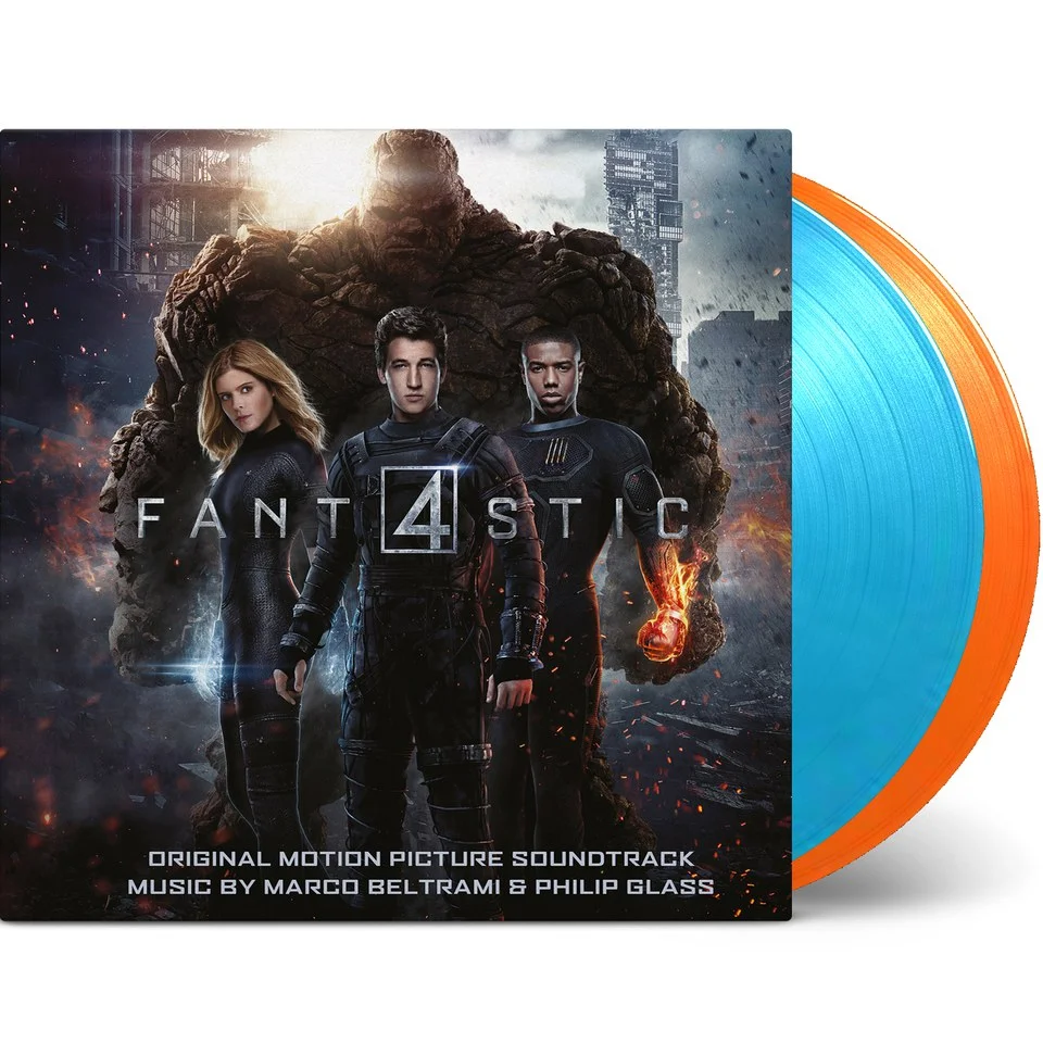 Fantastic Four: The Original Motion Picture Soundtrack OST (2LP) - Zavvi Exclusive Ltd Edition Vinyl - Thing Edition (500 Worldwide Only) Bild 1