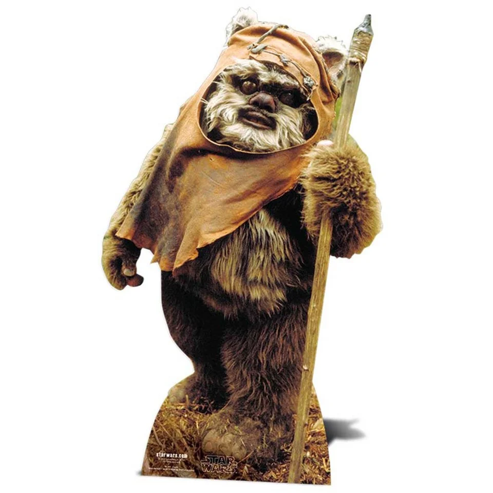 Star Wars Wicket Ewok Cut Out Bild 1