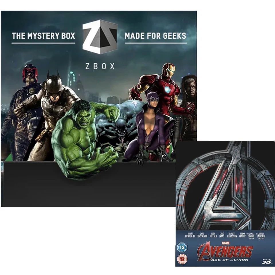 Heroes & Villains ZBOX With Age Of Ultron Steelbook Bild 1