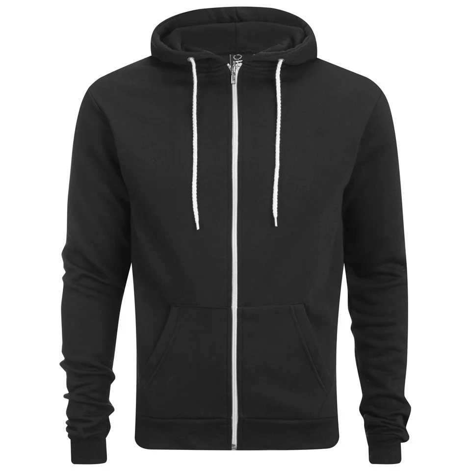 Soul Star Men's Berkley Zip Through Hoody - Black - XS - Schwarz Bild 1