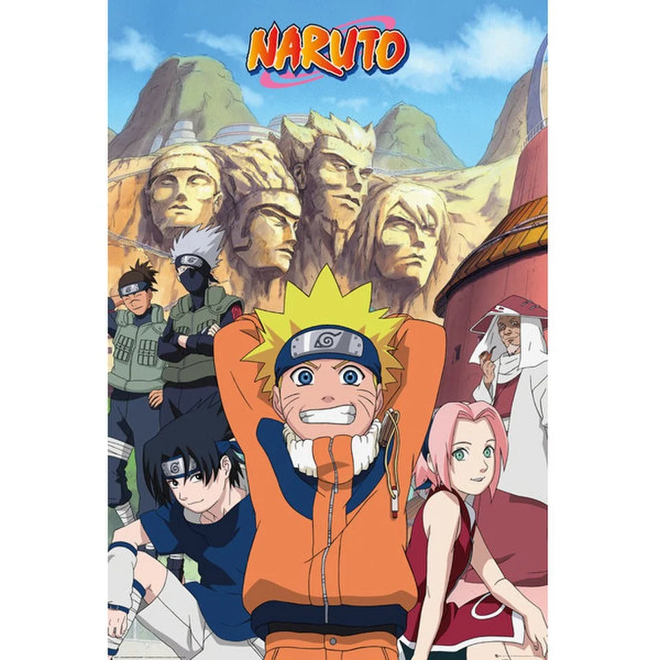 Naruto Hokage - 24 x 36 Inches Maxi Poster Bild 1