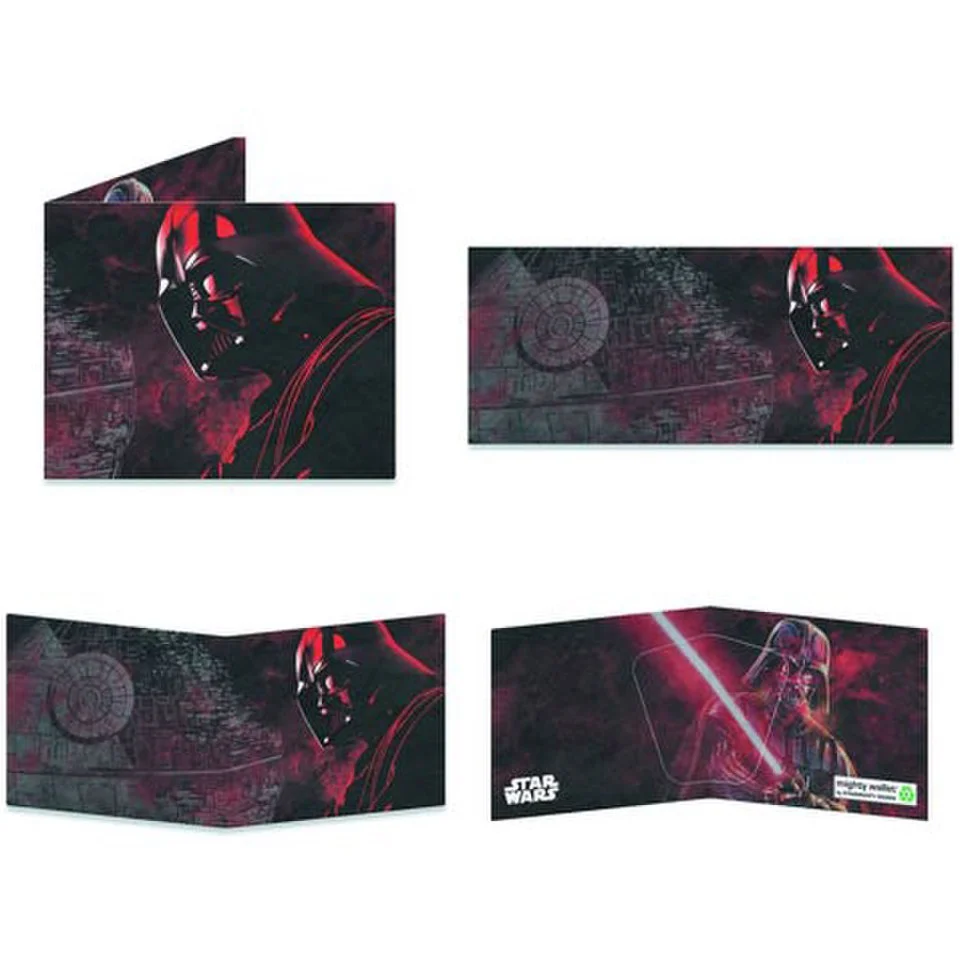 Star Wars Darth Vader Contemplating Mighty Wallet Bild 1