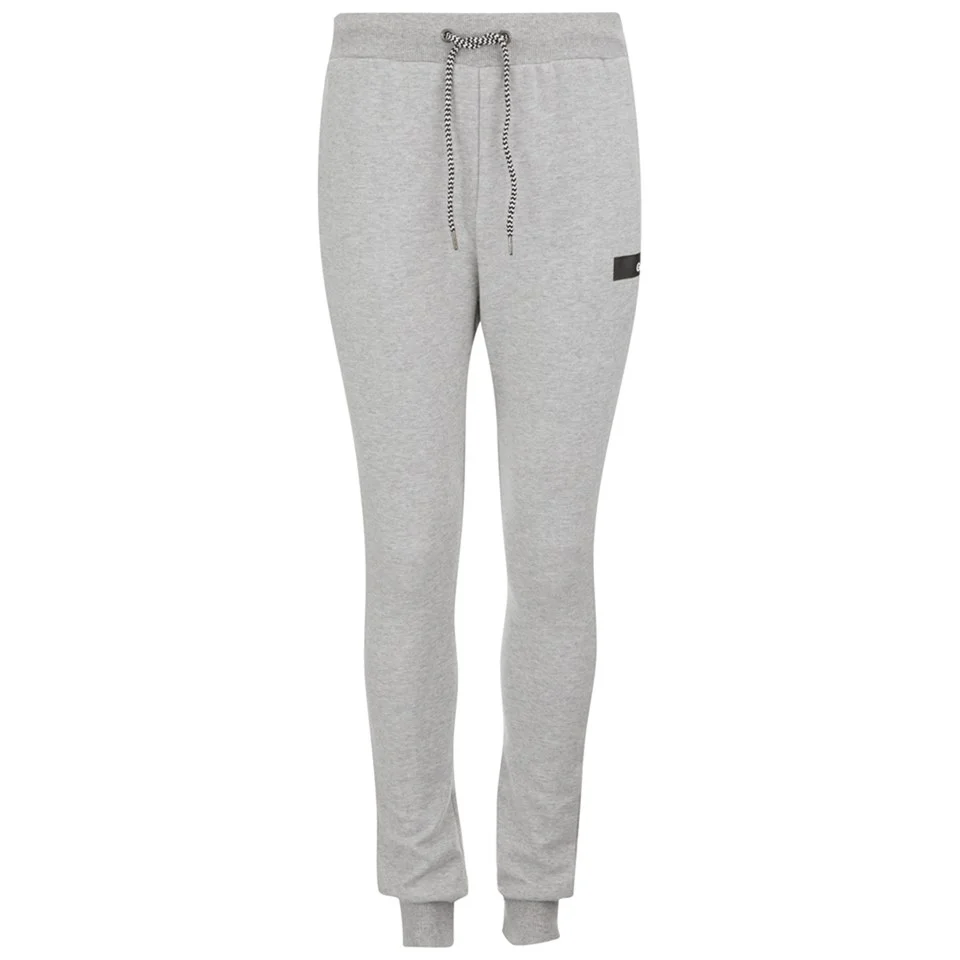 Gio Goi Men's Trebble Fleece Sweatpants - Grey Marl - M - Grau Bild 1