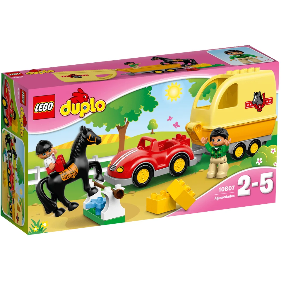 LEGO DUPLO: Wagen mit Pferdeanhänger (10807) Bild 1