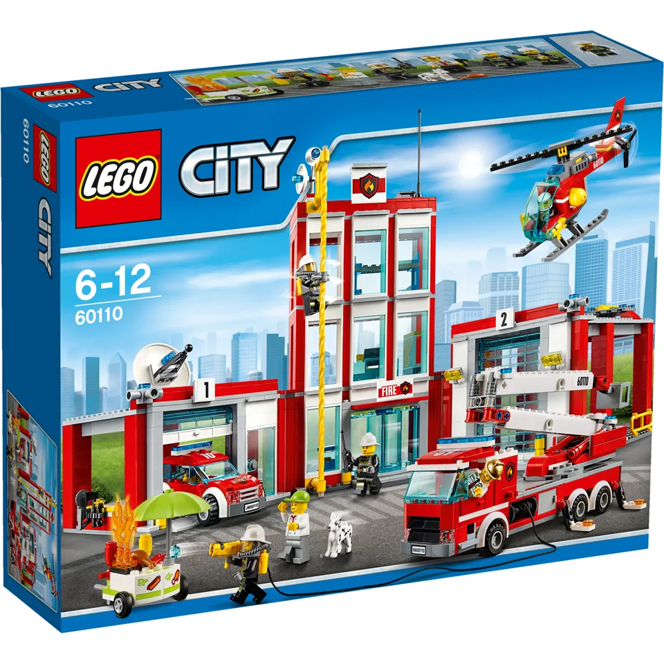LEGO City: Große Feuerwehrstation (60110) Bild 1