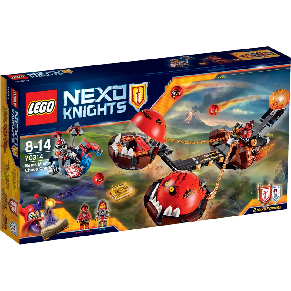 LEGO Nexo Knights: Beast Master's Chaos Chariot (70314) Bild 1