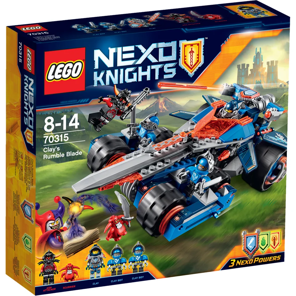 LEGO Nexo Knights: Clays Klingen-Cruiser (70315) Bild 1