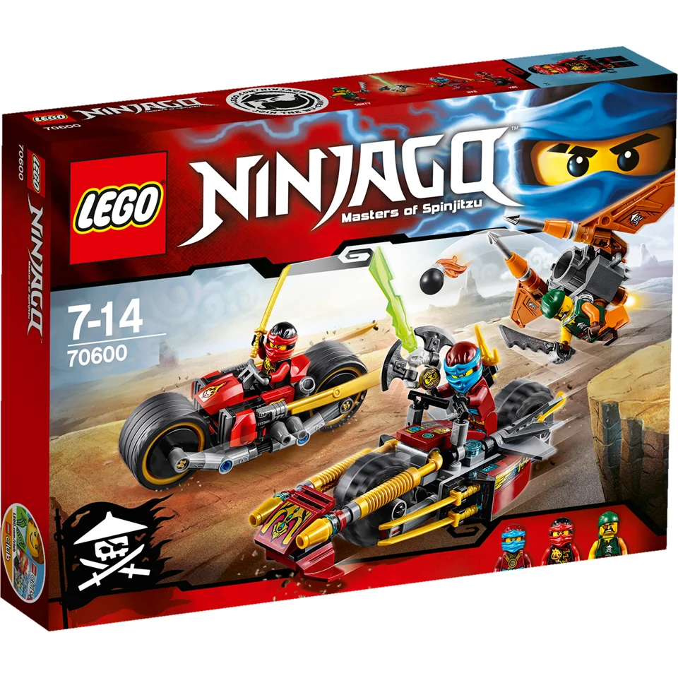 LEGO Ninjago: Ninja-Bike Jagd (70600) Bild 1