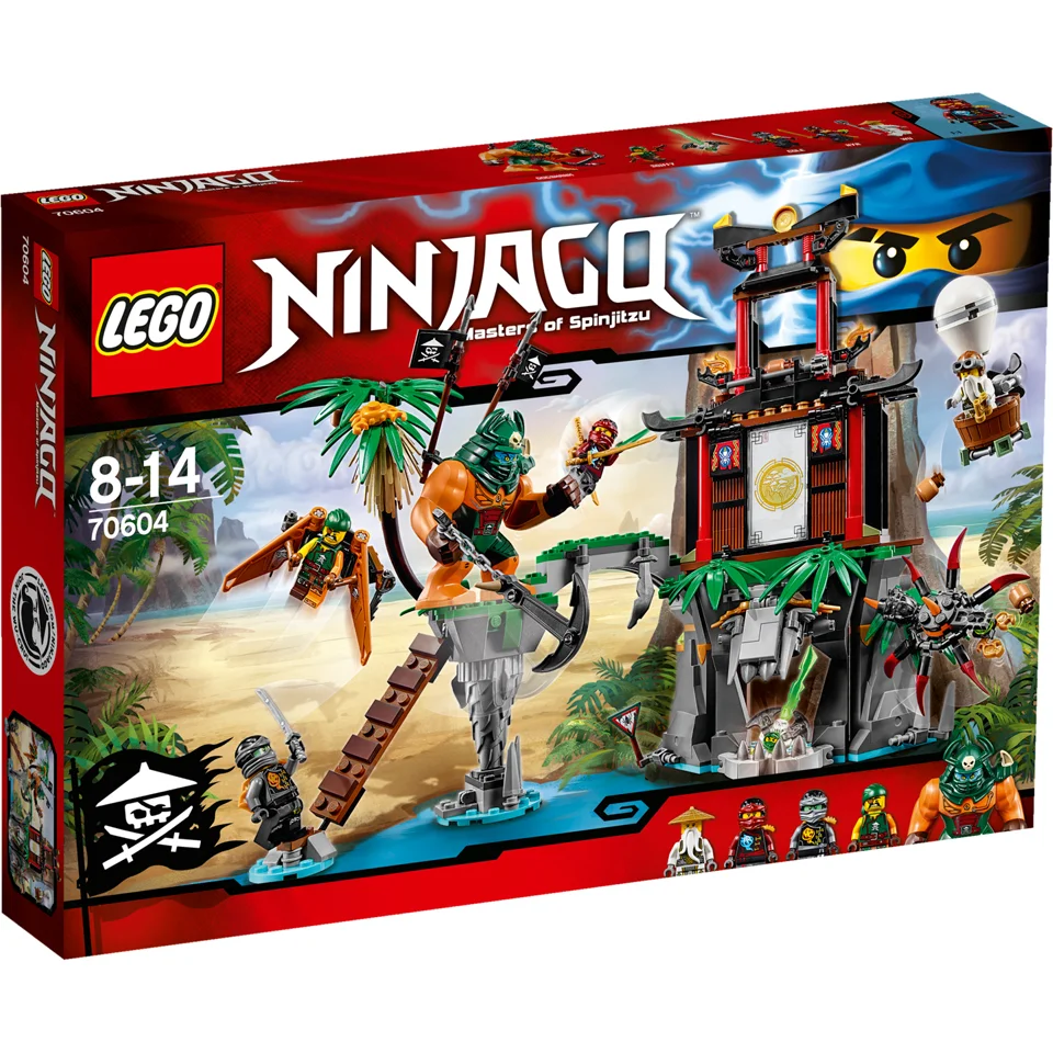 LEGO Ninjago: Schwarze Witwen-Insel (70604) Bild 1