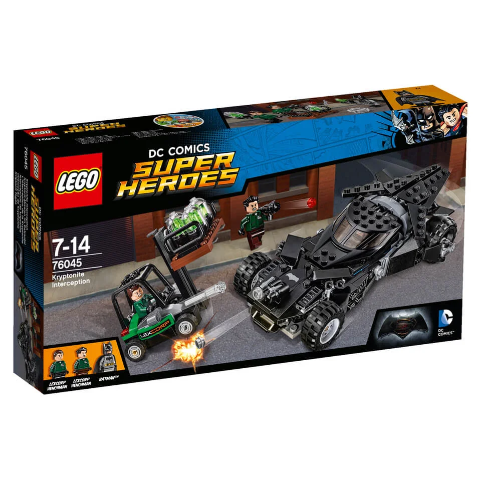 LEGO DC Comics Batman v Superman Kryptonit-Mission im Batmobil (76045) Bild 1