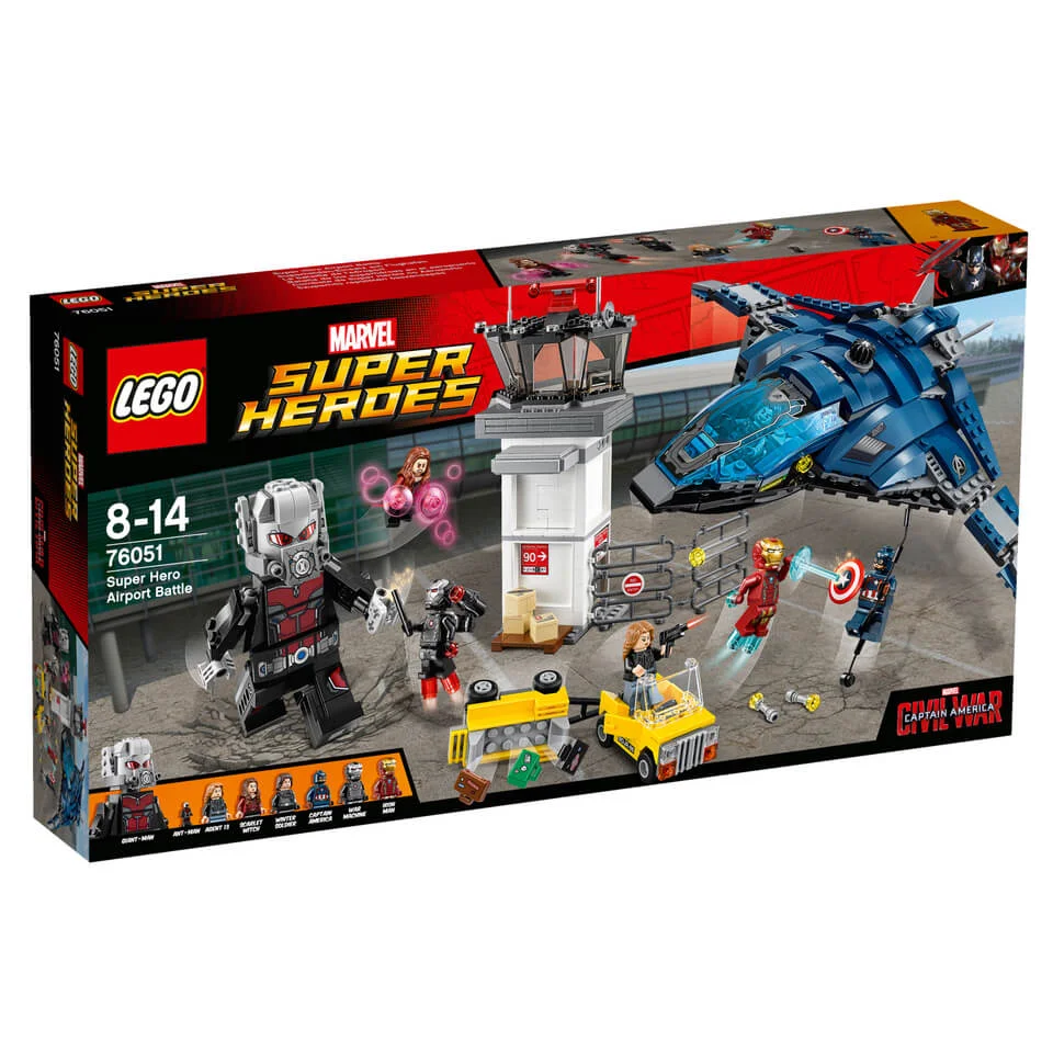 LEGO Marvel Super Heroes: Superhelden-Einsatz am Flughafen (76051) Bild 1