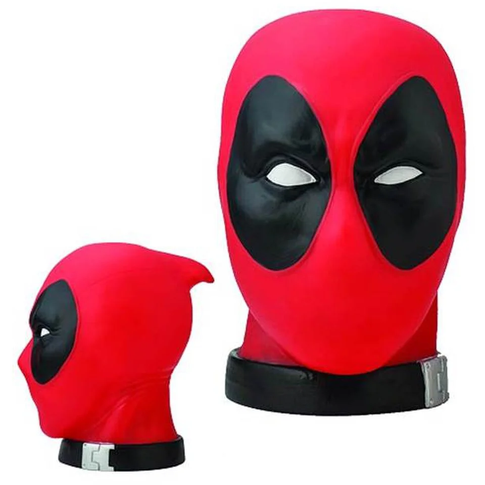 Monogram Marvel Deadpool Kopf Sparbüchse im Maßstab 1:1 Bild 1