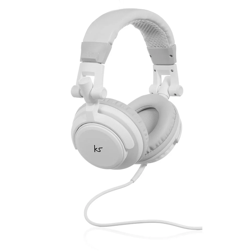 Kitsound DJ 2 Wired Headphones - White Bild 1