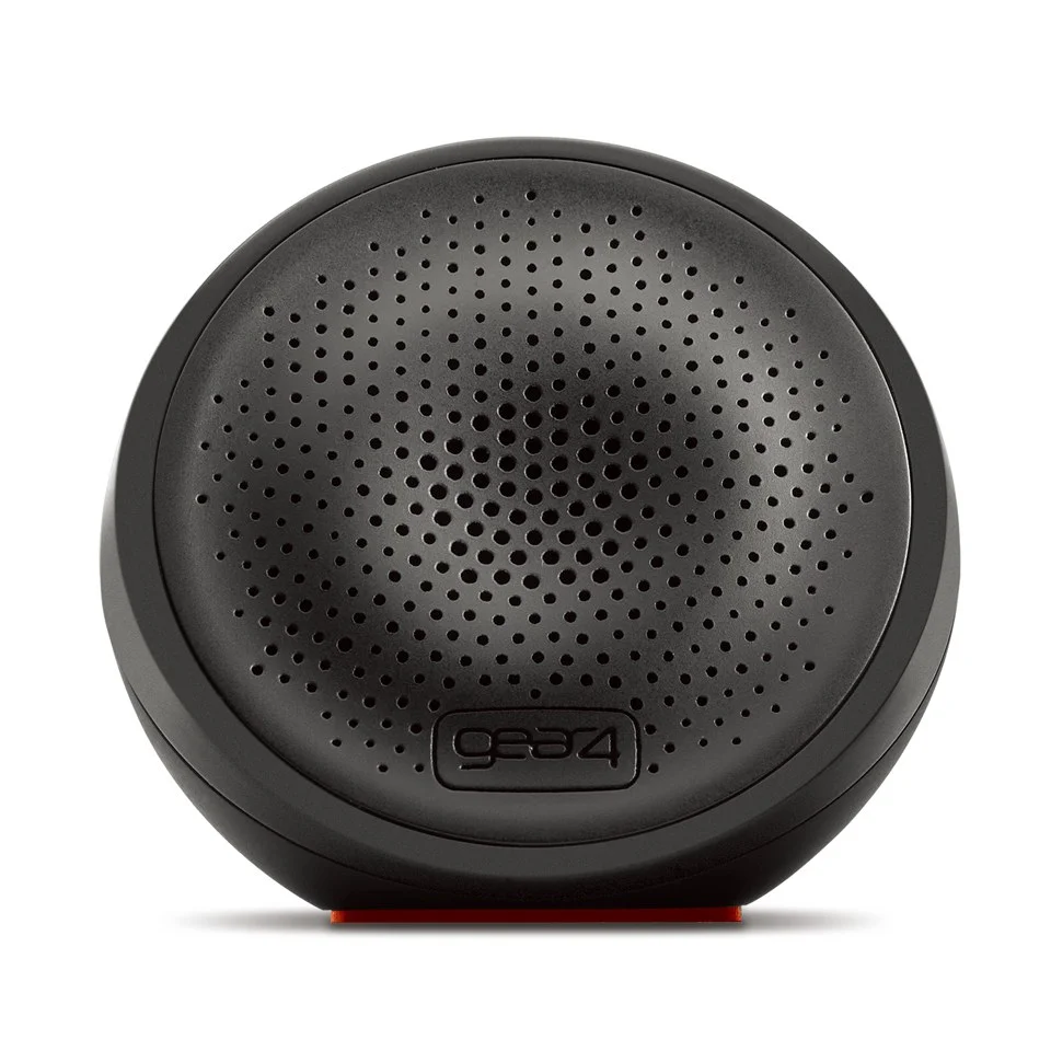GEAR4 Xorb Mini Portable Wireless Bluetooth Speaker - Black Bild 1