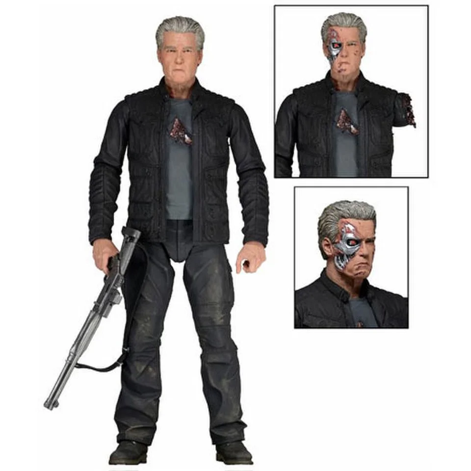 NECA Terminator Genisys T-800 7 Inch 2017 Version Action Figure Bild 1