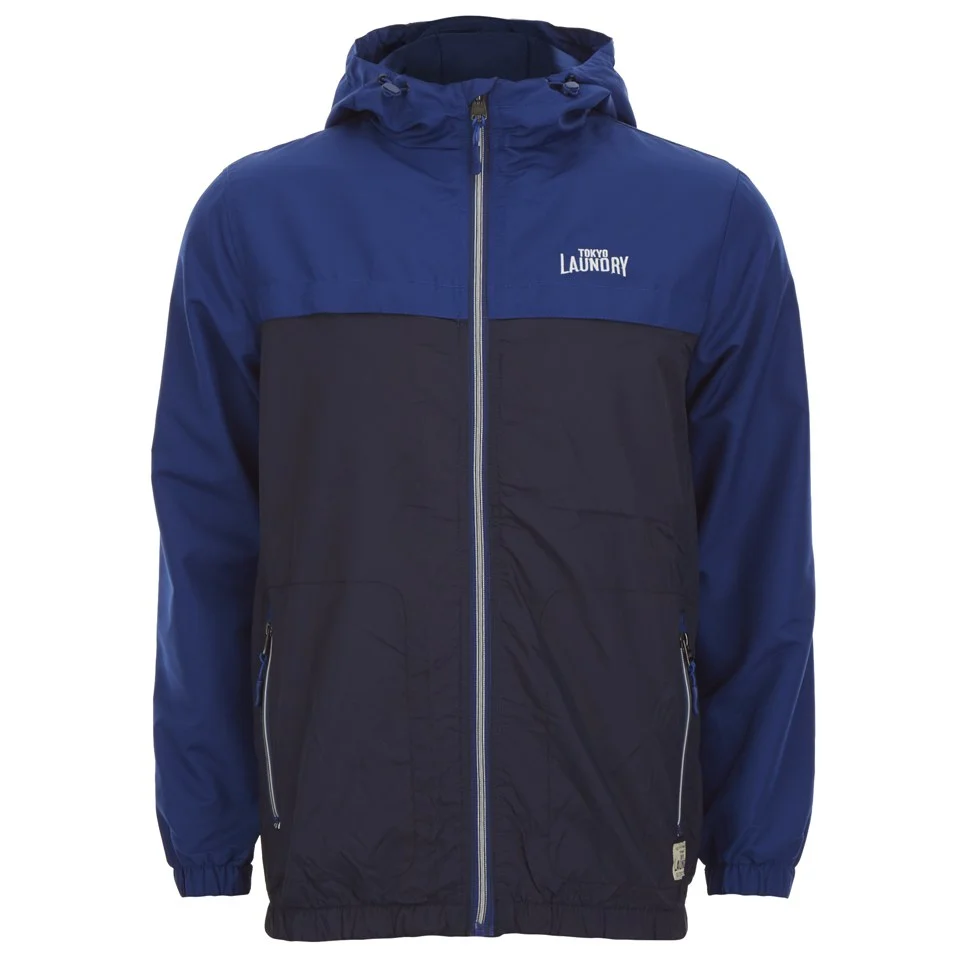 Tokyo Laundry Men's Carmel Windrunner Jacket - Midnight Blue - S - Blau Bild 1