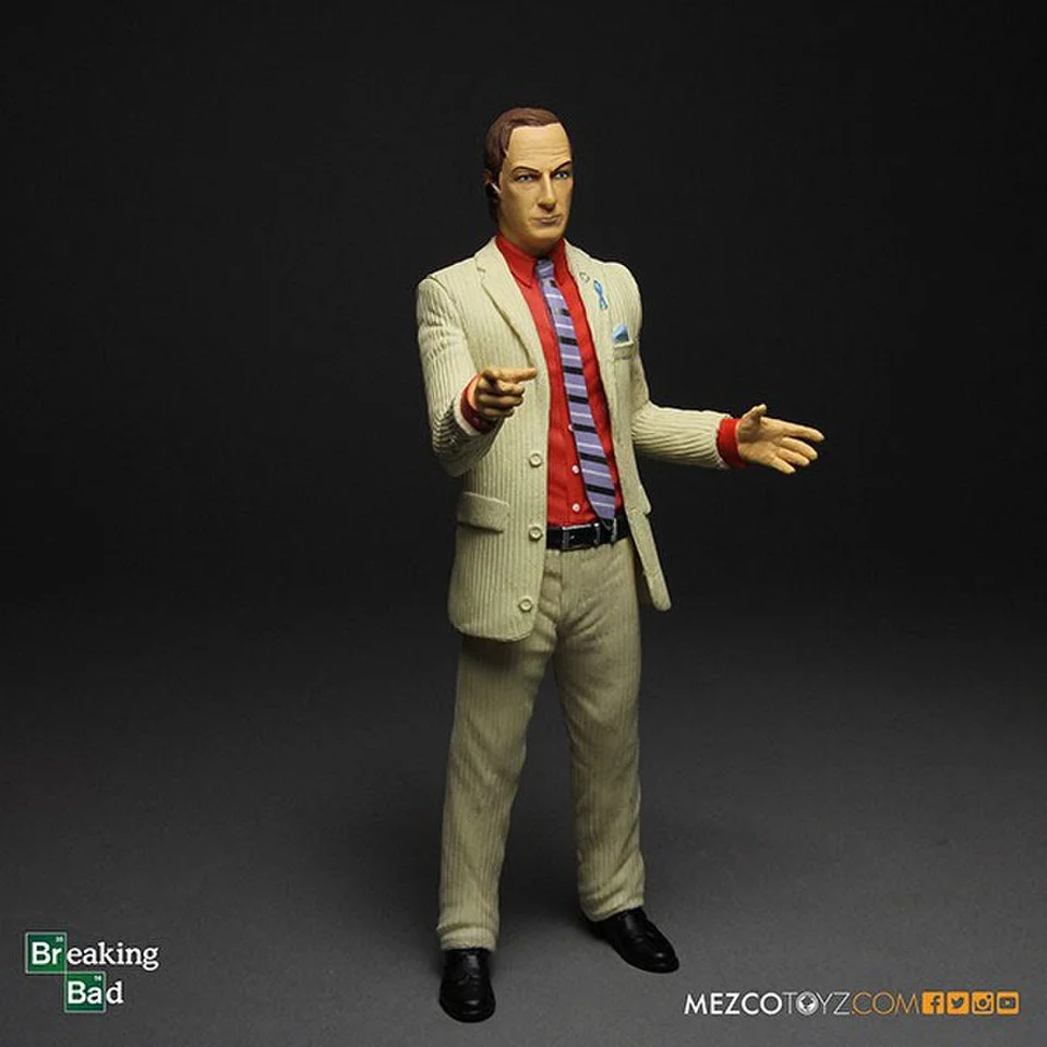 Mezco Breaking Bad Diorama Saul Goodman NYCC 2015 Exclusive Action Figure 15 cm Bild 1